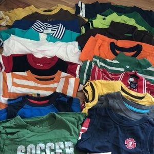 Lot of 16- 3T tanks and T-shirts